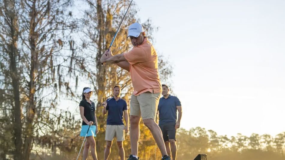 Golfing at Grand Cypress Golf