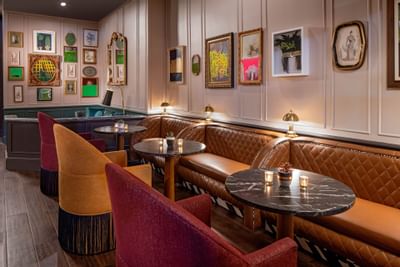 Snapshot of Lobby Seating at Pelham Hotel New Orleans