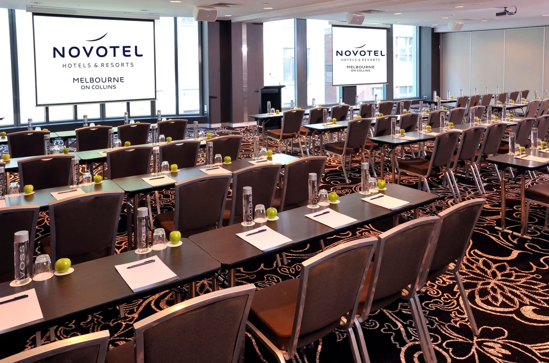 Interior of Conference Room at Novotel Melbourne on Collins