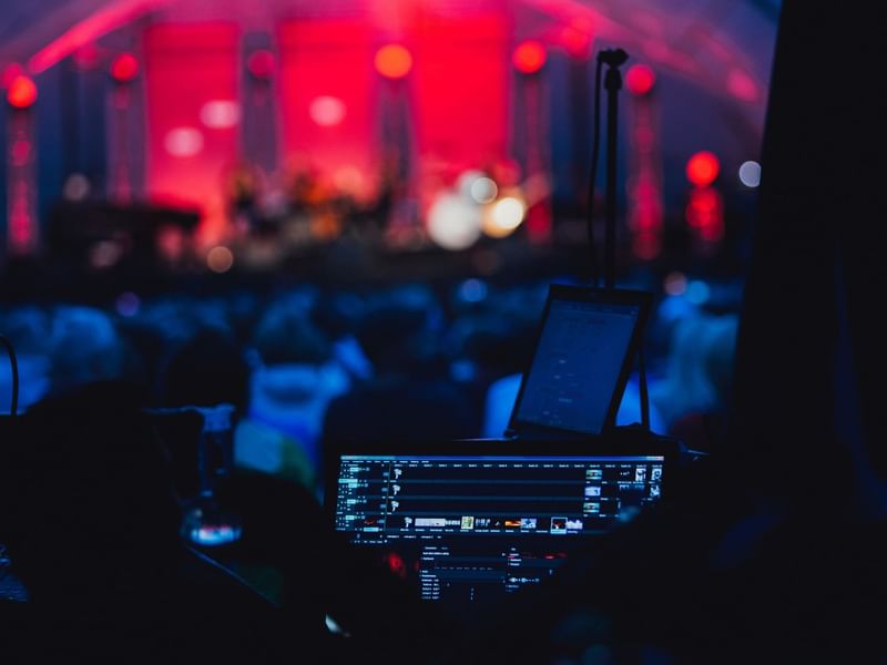 Audio Visual support for an event held at Pullman Olympic Park
