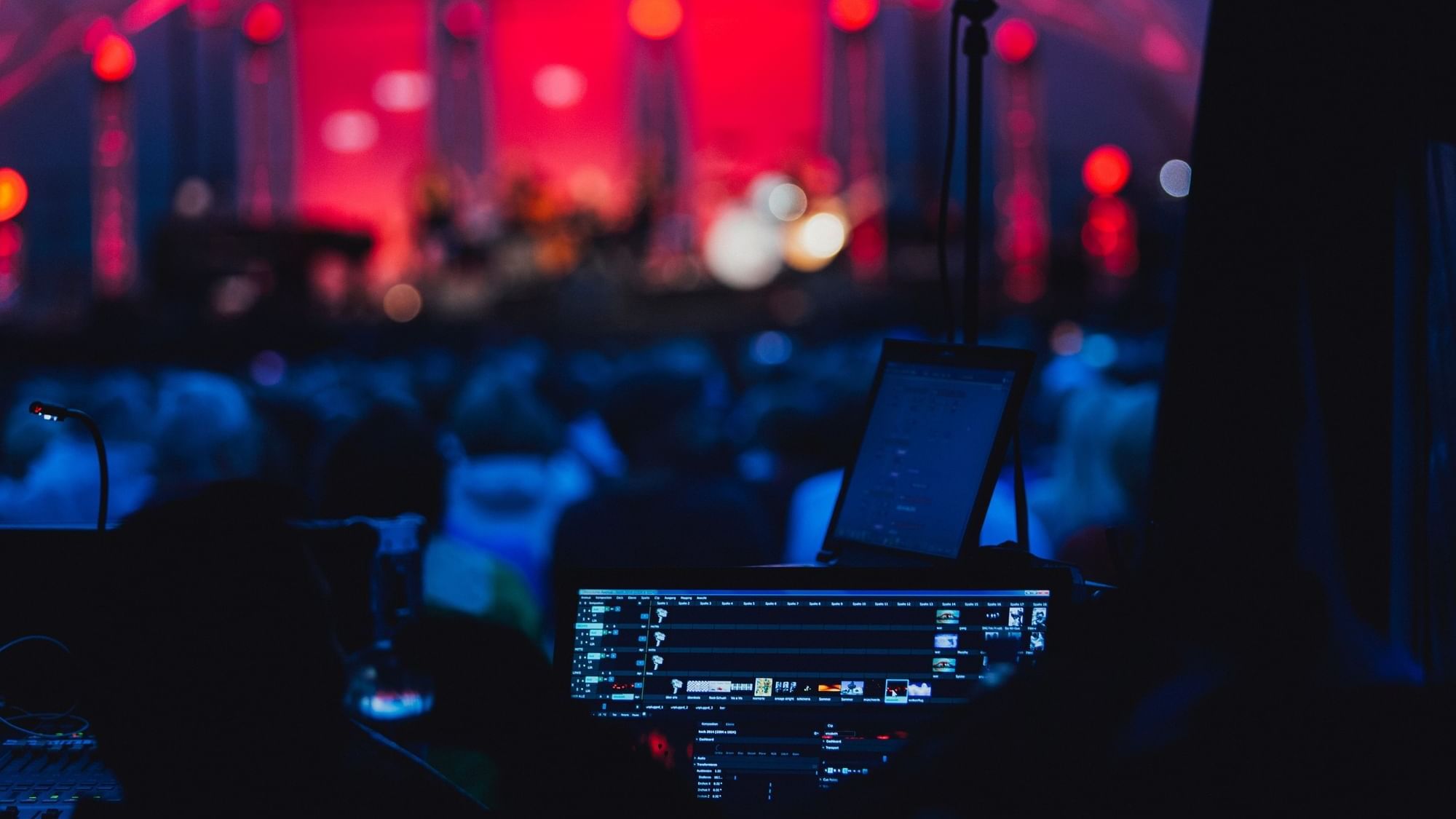 Audio Visual support for an event held at Pullman Olympic Park