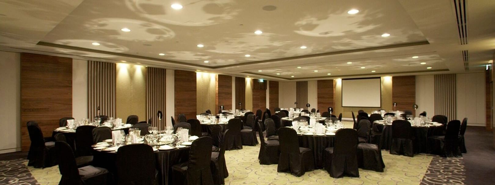 Banquet set-up in Studios Meeting room at Crown Hotel Perth