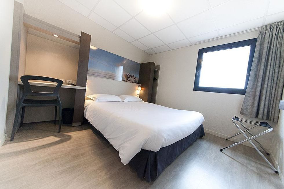 General View of Double Room at Hotel Clermont-Ferrand Sud Aubièr