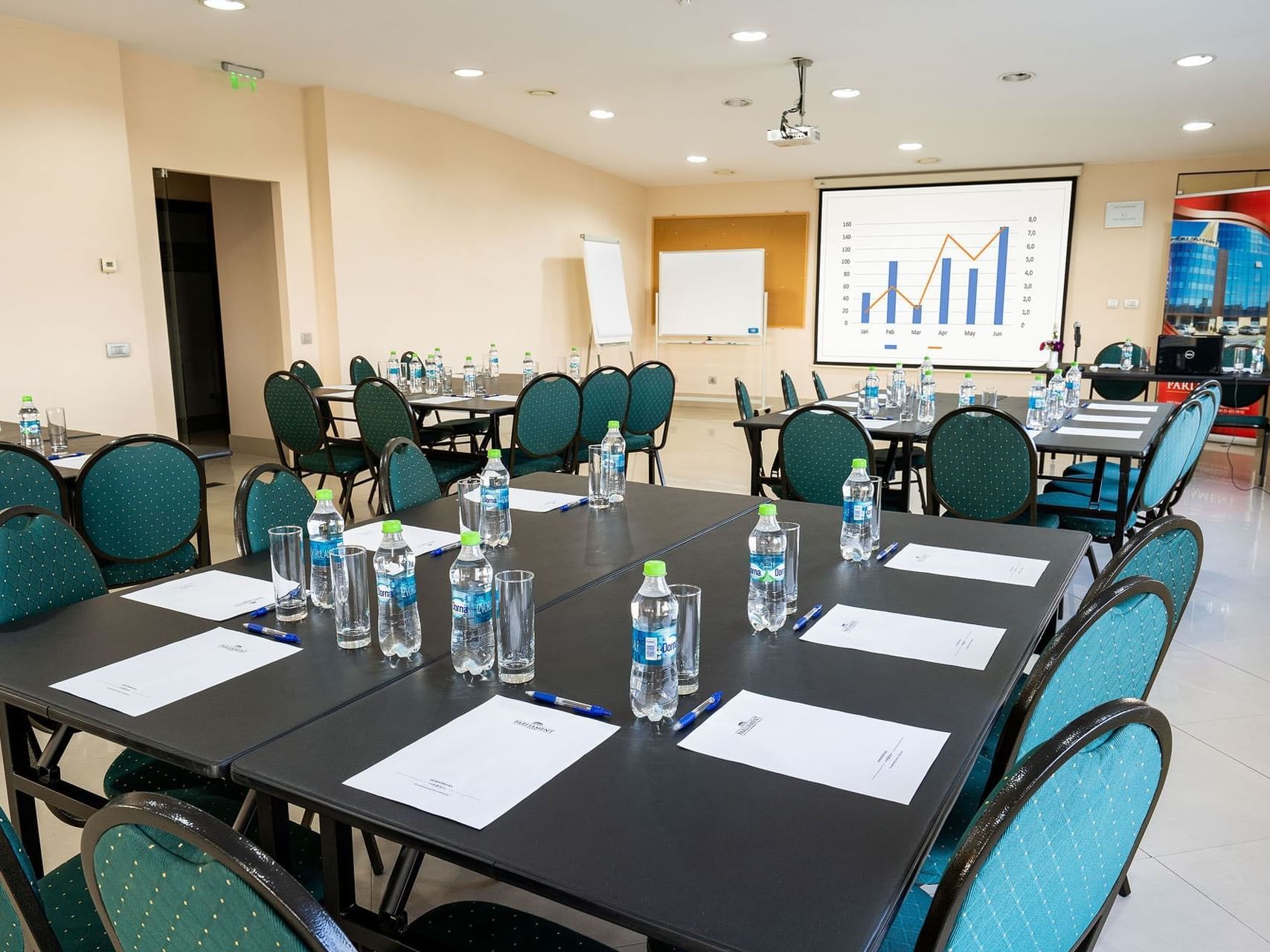 Panorama Meeting Room at Parliament Hotel in Bucharest