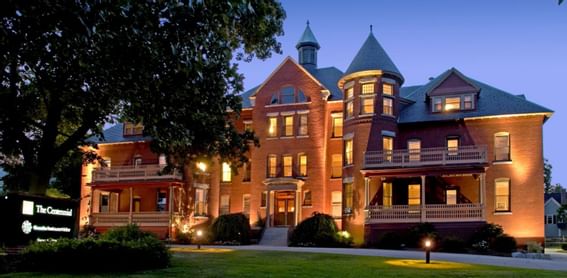 Exterior view of The Centennial Hotel at Hay Creek Hotels