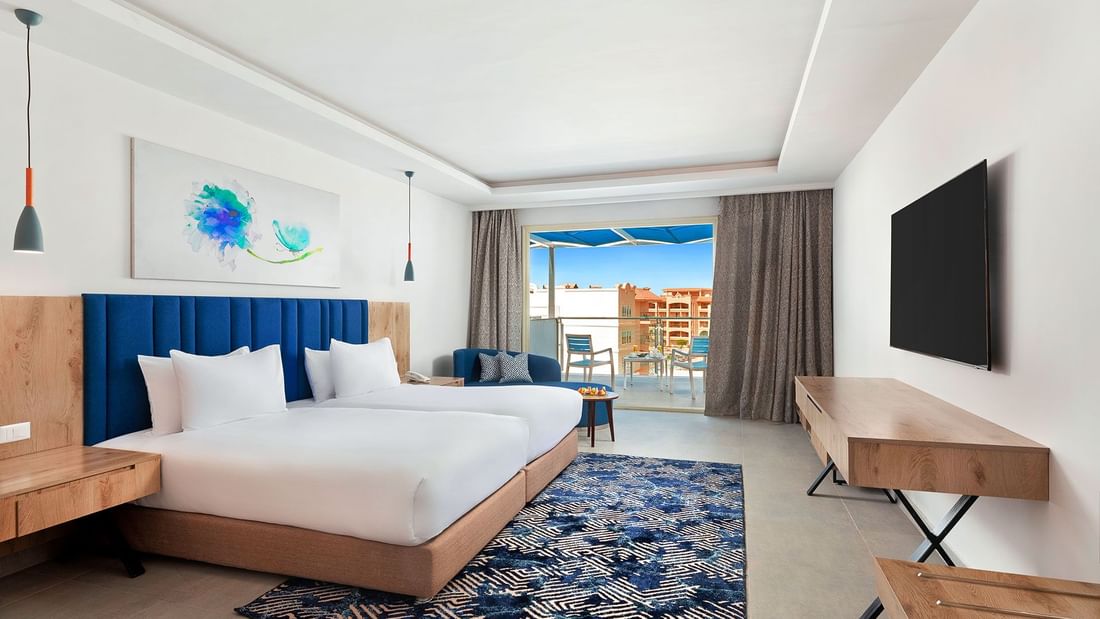 Side Sea Deluxe Room at Pickalbatros Blu Spa Resort in Hurghada (Adults Only)