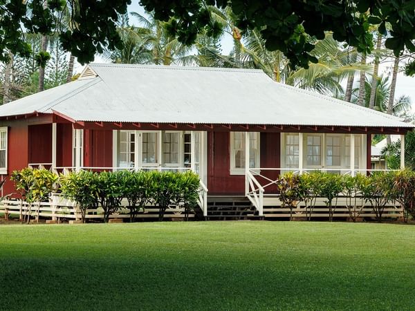 Waimea Plantation Cottages Cottage 78 with trees and bushes