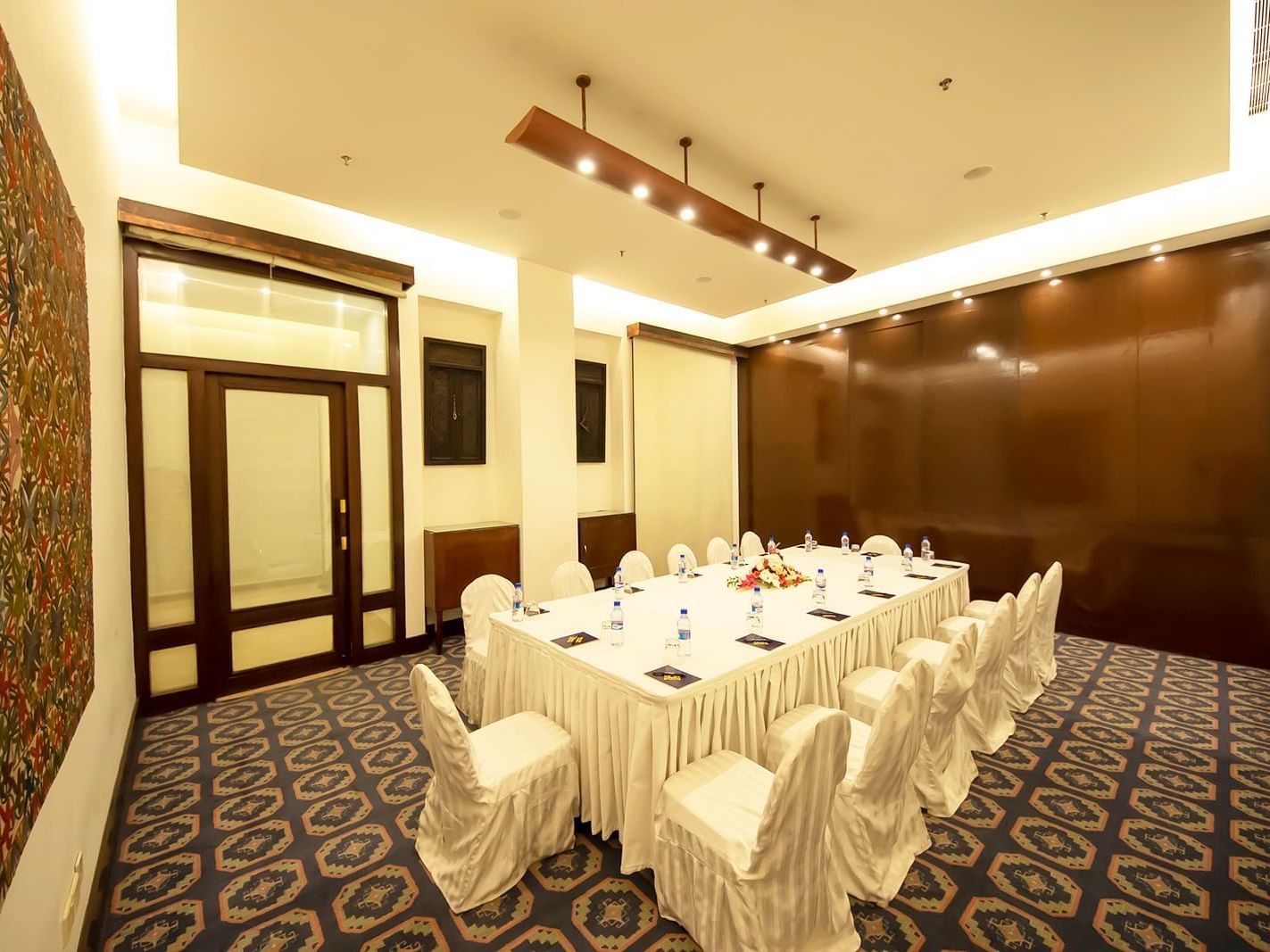 Interior of the Lalha room at Kabul Serena Hotel