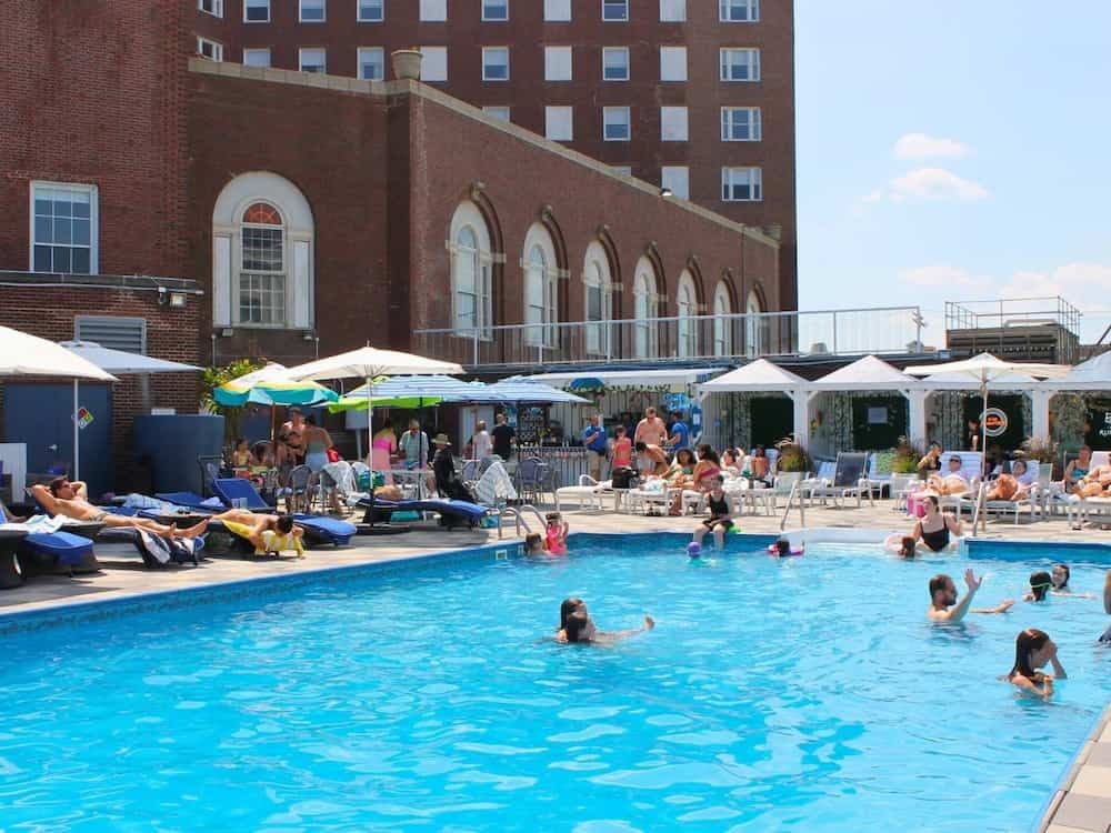 pool party at the berkeley oceanfront hotel nj