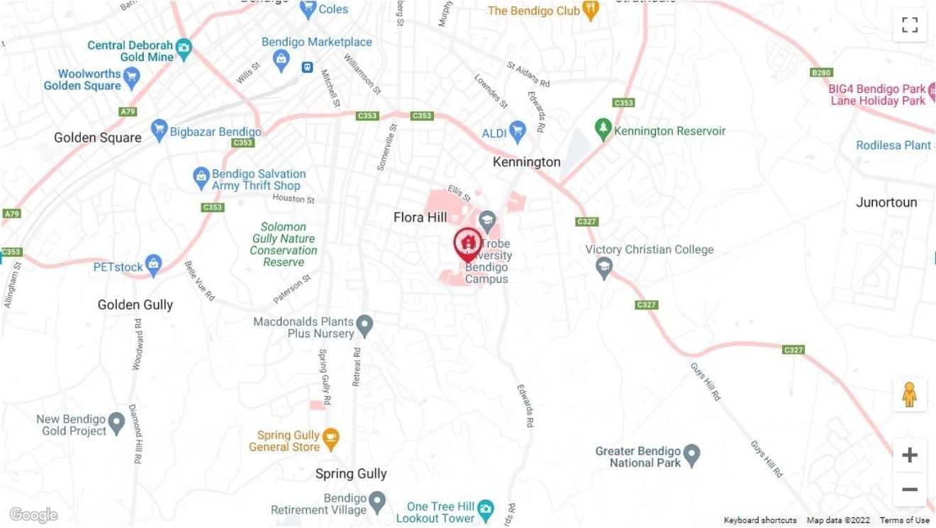 La Trobe University - Villas Map