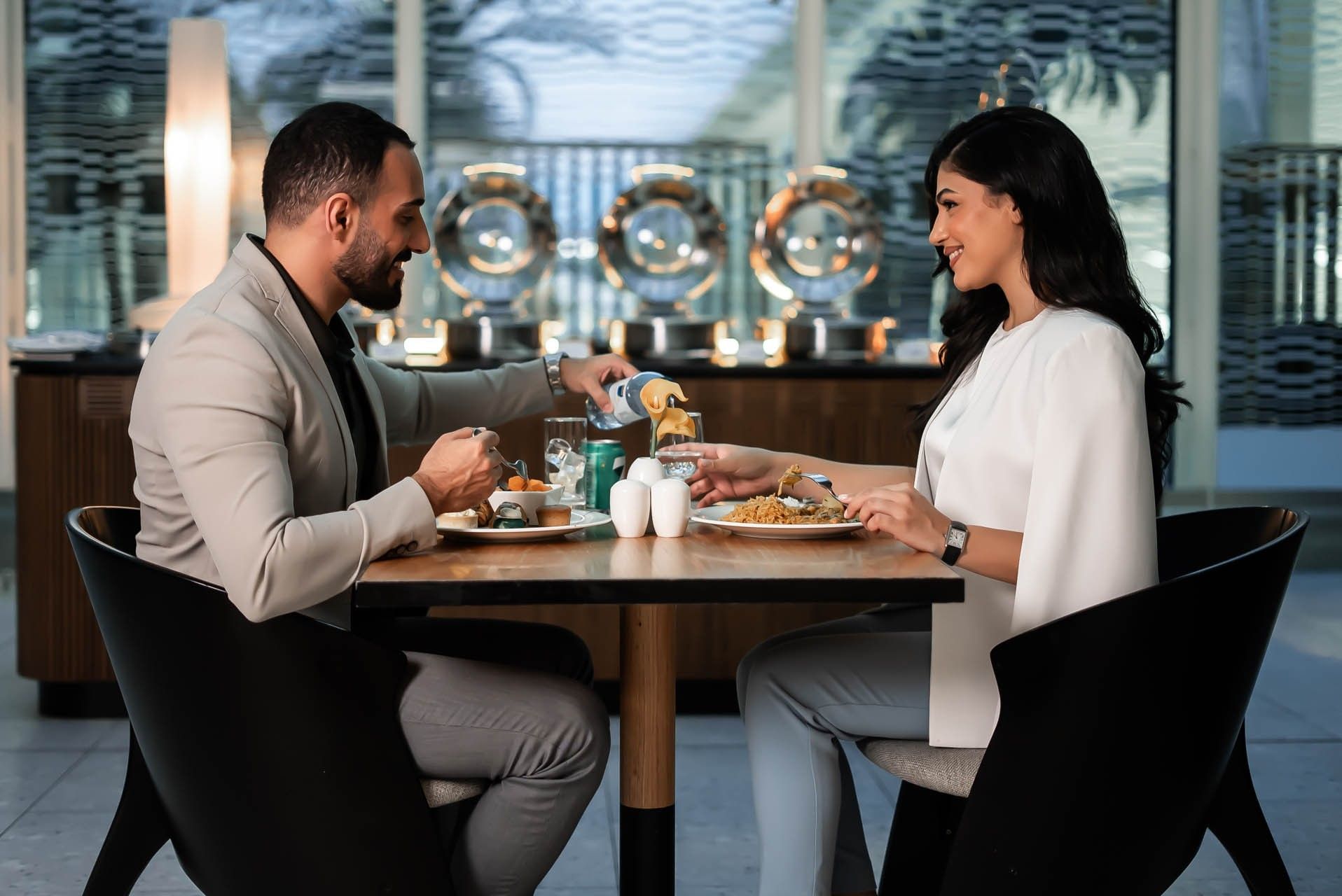 Fine dining at Dubai International Hotel