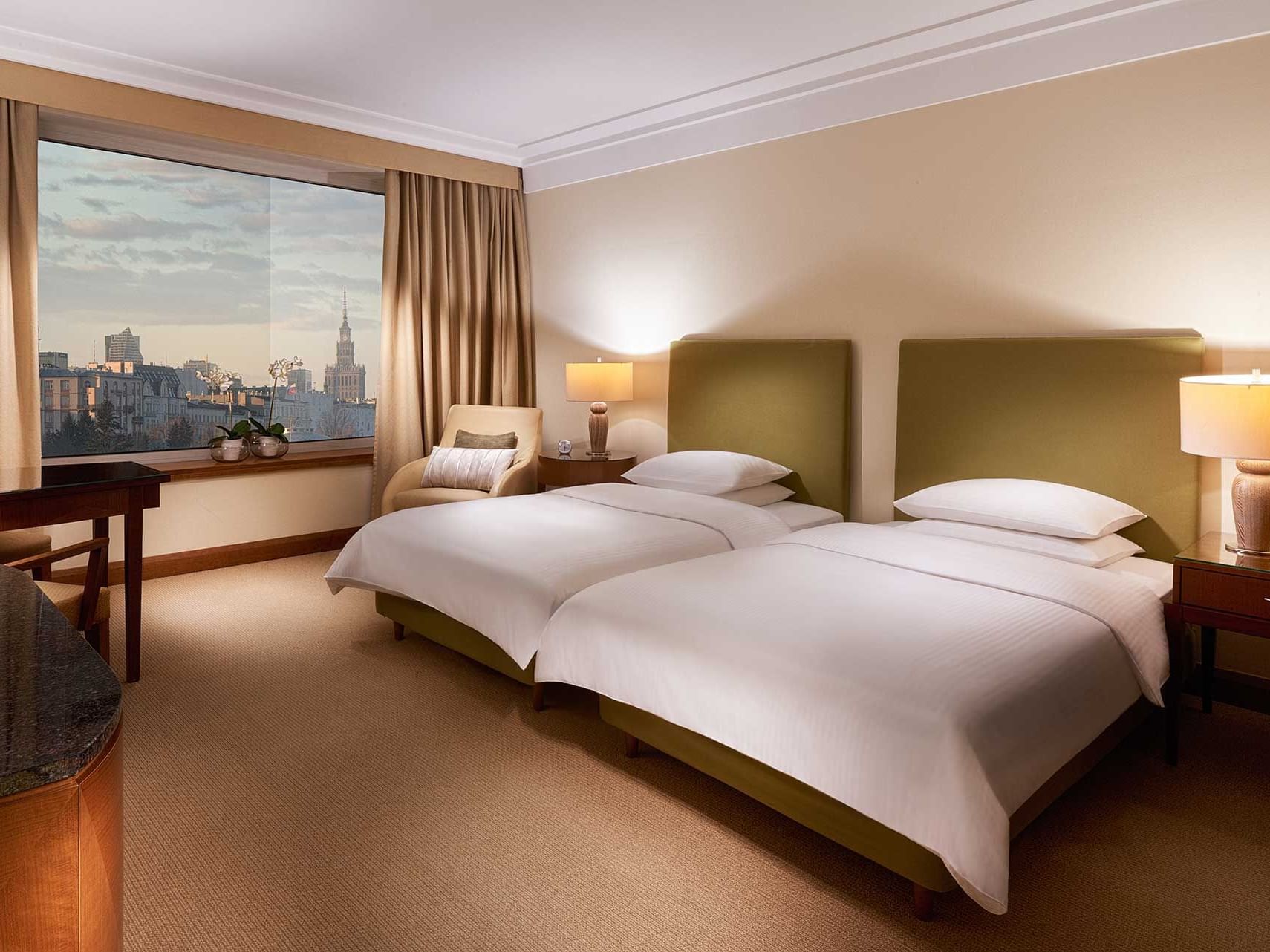 Deluxe Twin Room at Regent Warsaw Hotel