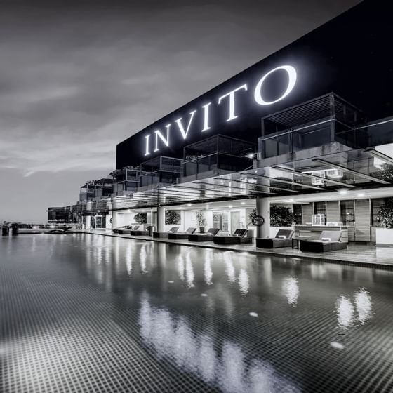 Exterior view of Invito hotel & residence façade