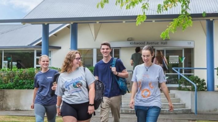 Kirkwood Avenue Hall - Entrance