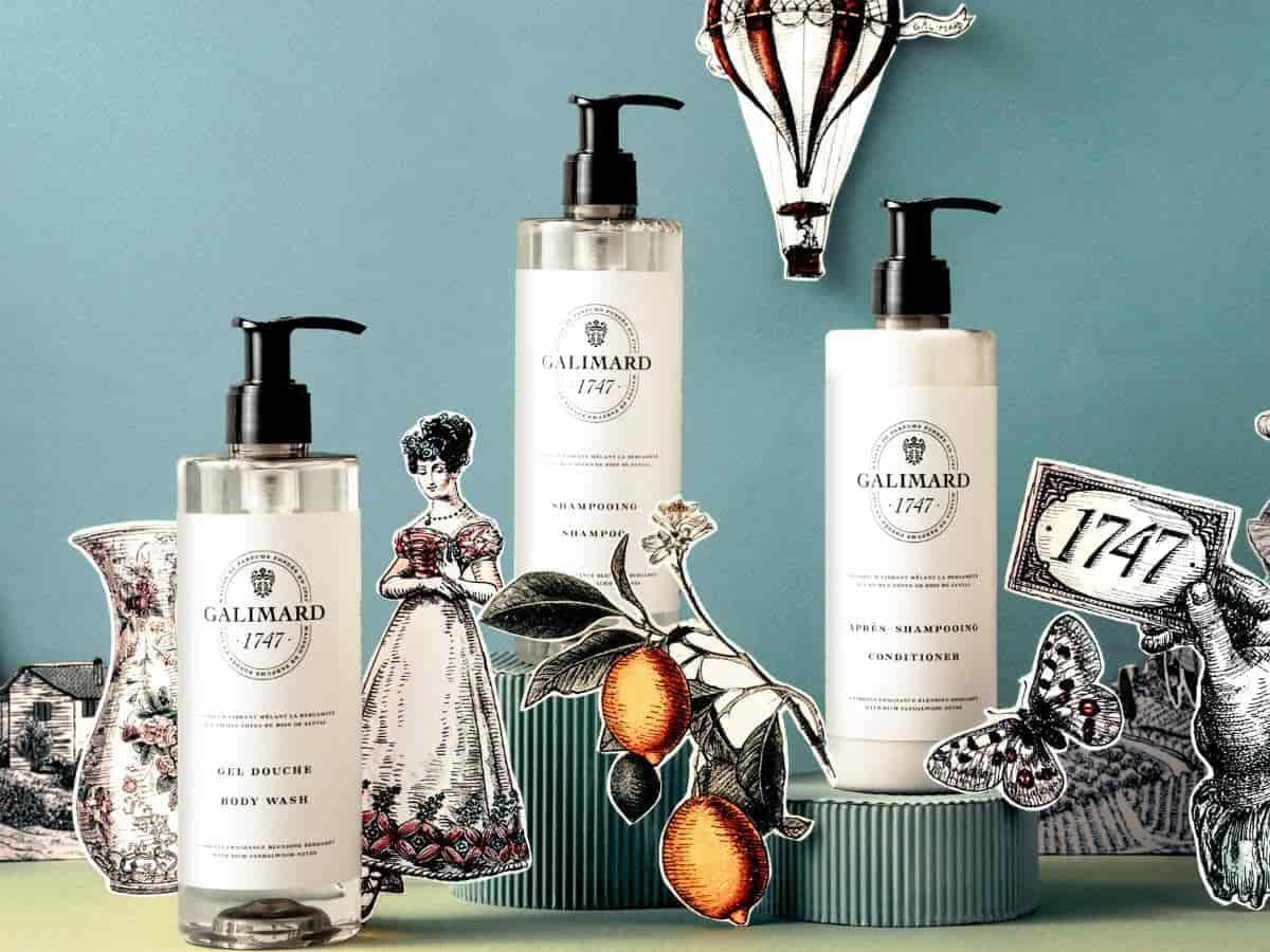 galimard 1747 bath amenities at the empire hotel