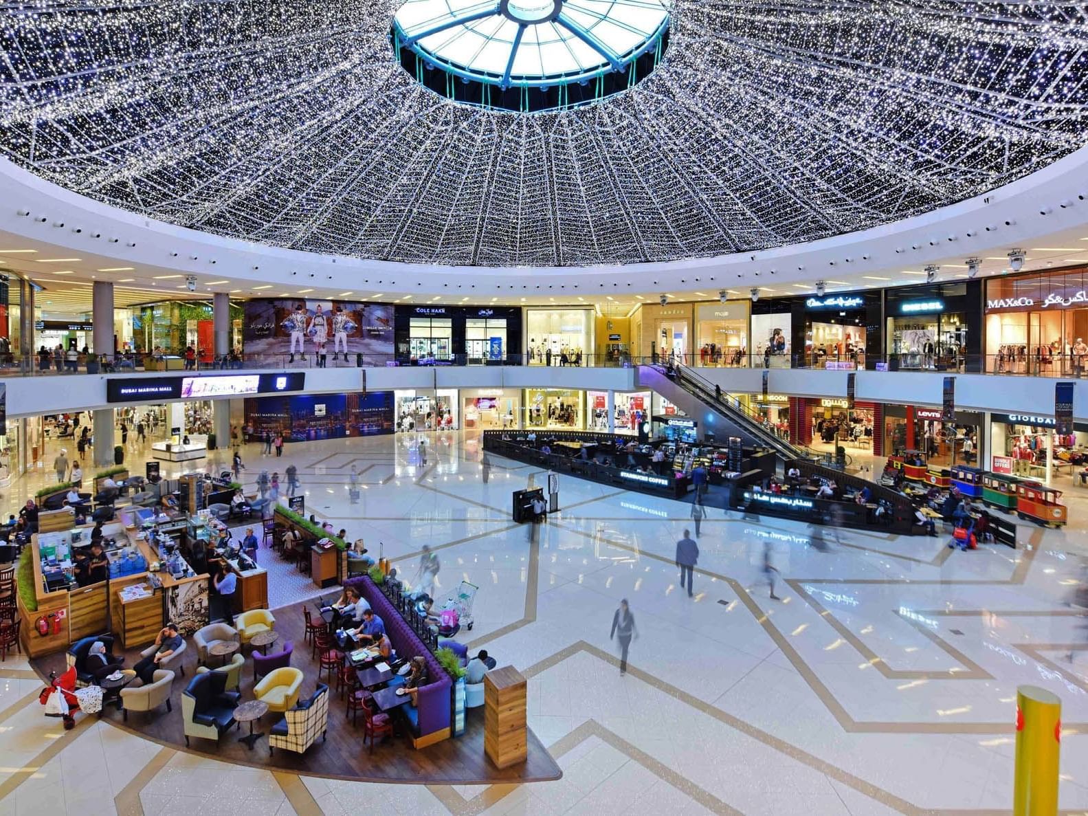 Interior of the Marina Mall near Symphony Style