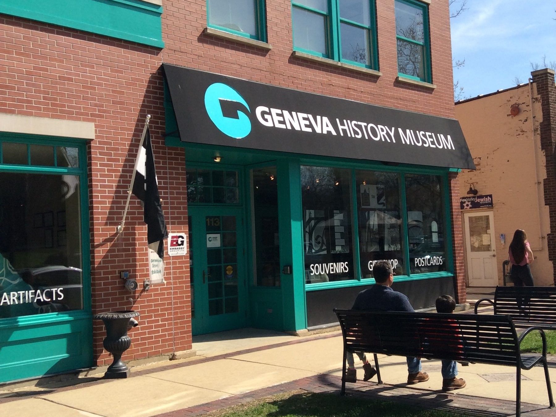 Exterior of Geneva History Museum near The Herrington Inn & Spa