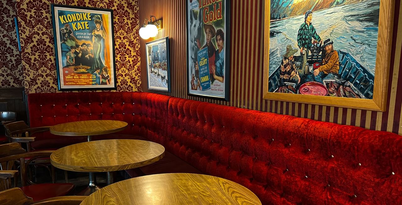 Interior of Sourdough Saloon