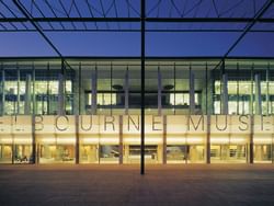 Exterior view of Melbourne Museum near Jasper Hotel