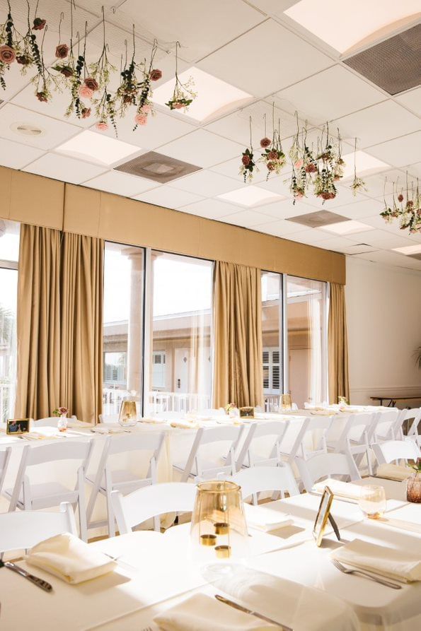 Decorated Sunset Ballroom at Thunderbird Beach Resort