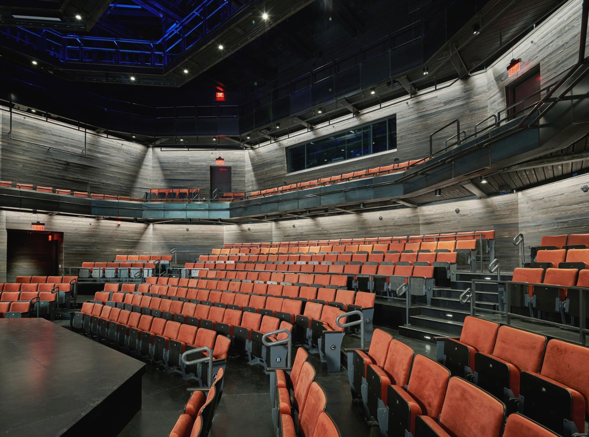 Inside of the house in the Fayetteville Theatre