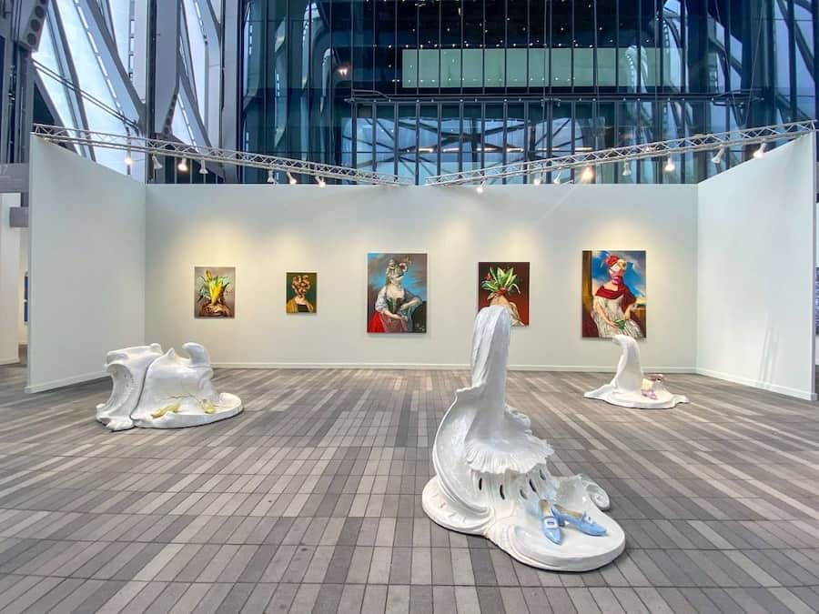 art inside frieze new york exhibition