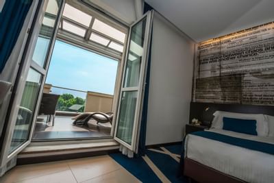 Panoramica Camera Hotel Manin Milano