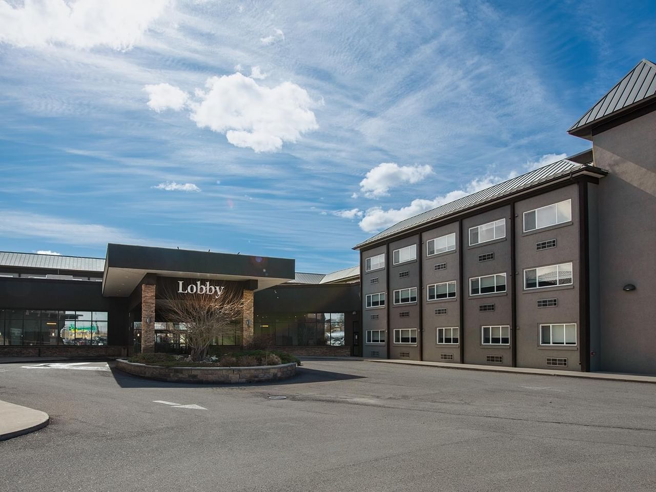 Exterior  of Coast Lethbridge Hotel & Conference Centre.