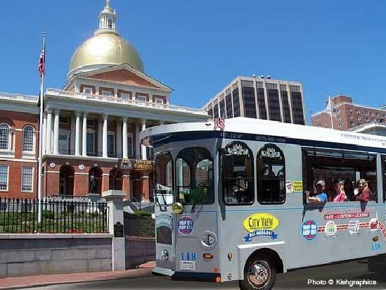 CityView Trolley Tours near The Godfrey Boston Hotel
