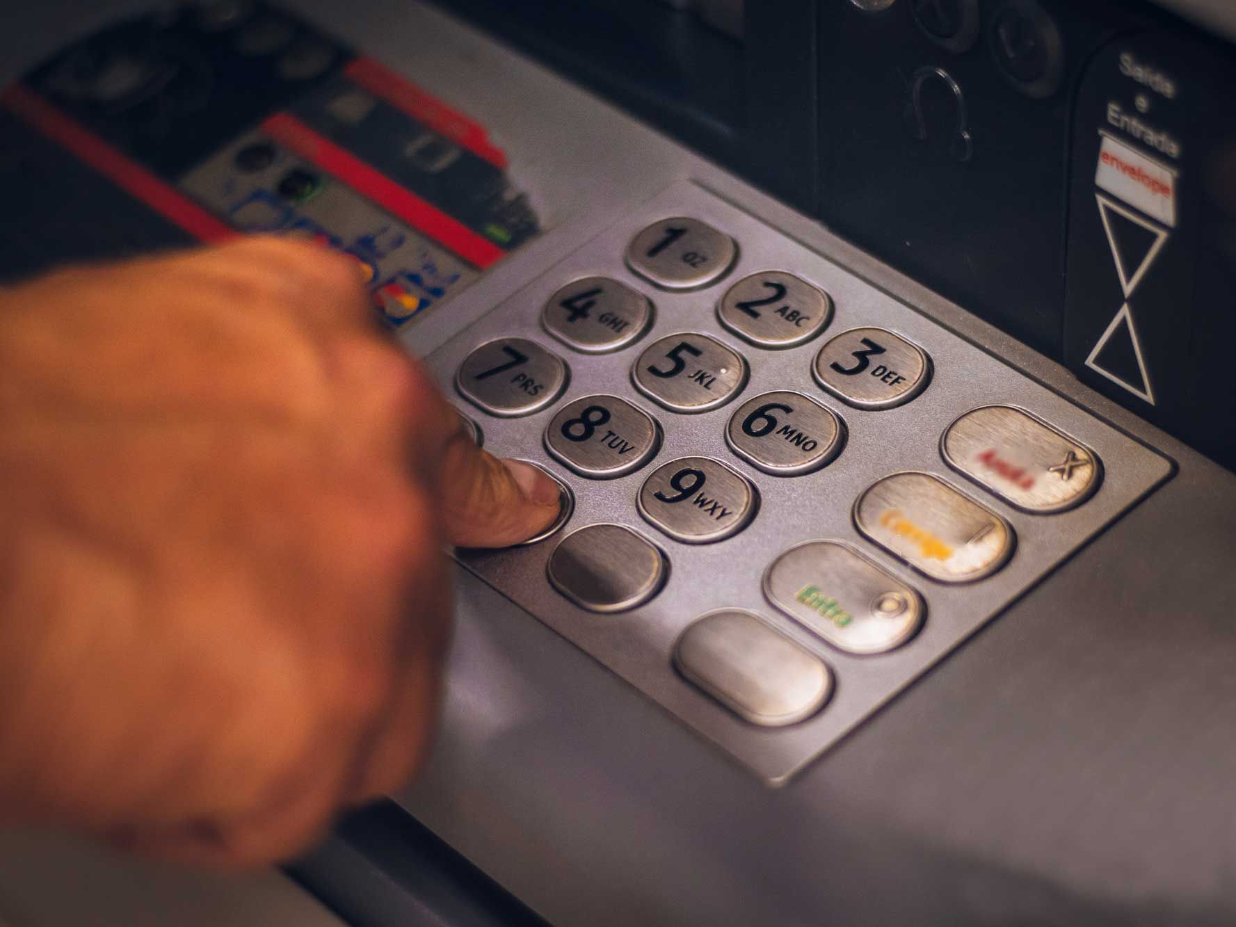 An ATM Machine at New Haven Hotel
