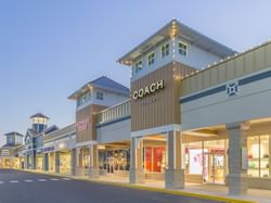 Exterior of Coach Factory Store near Block Party Hotels
