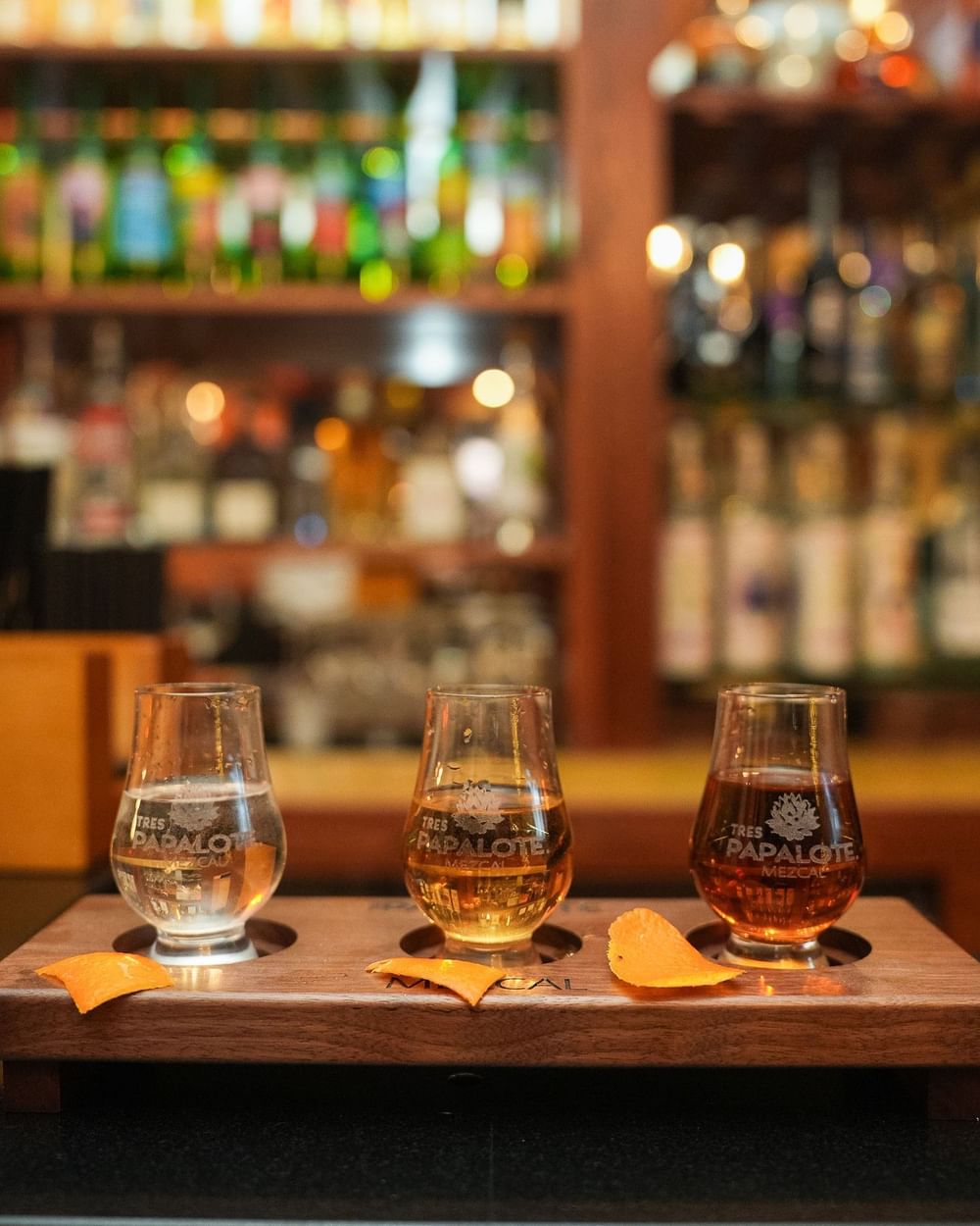 Interior view of a Bar