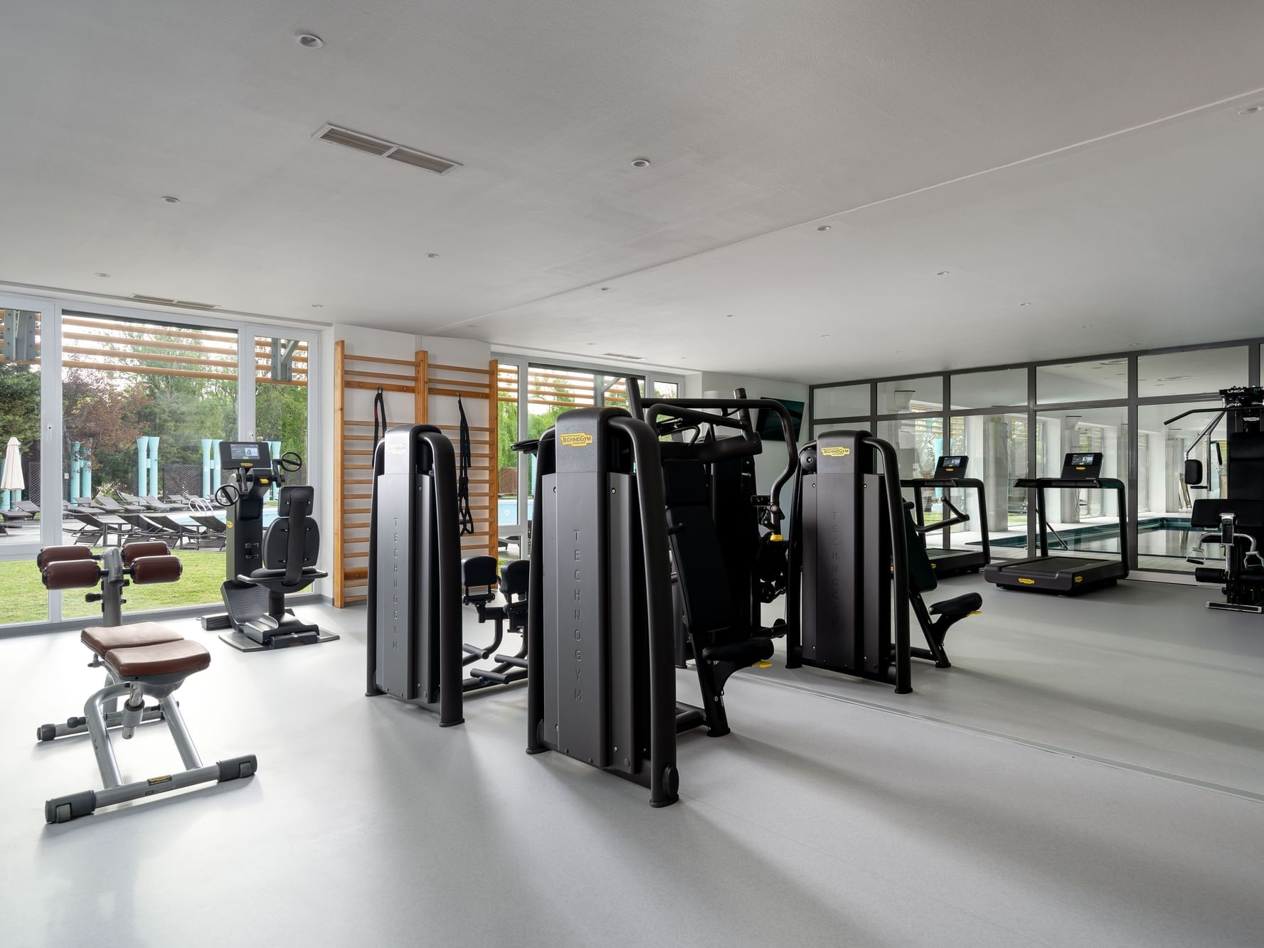 Exercise equipment in Fitness Room at Ana Hotels Sport Poiana Braşov