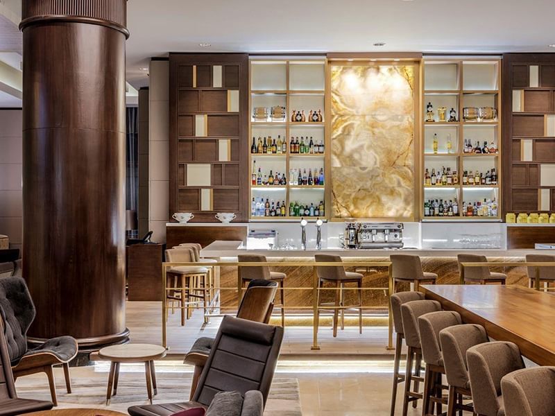 Interior of the Crossroads Bar at Paradox Singapore