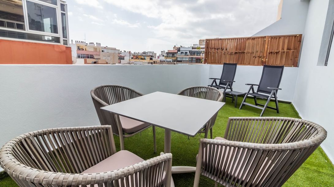 Outdoor Area in Superior Room at Hotel Lemon & Soul Las Palmas