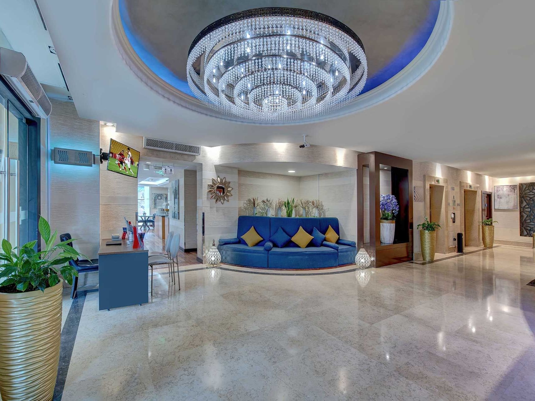 Lobby at Suha JBR Hotel Apartments