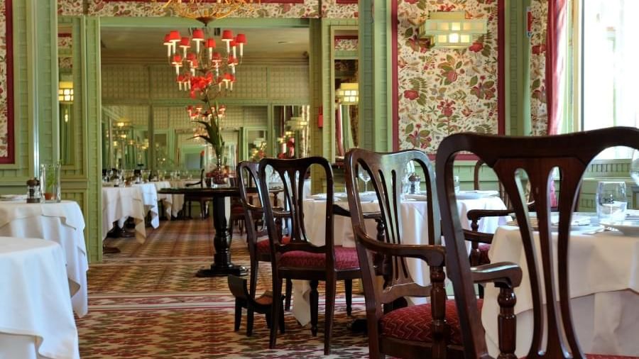 Restaurant La Terrasse intérieur.