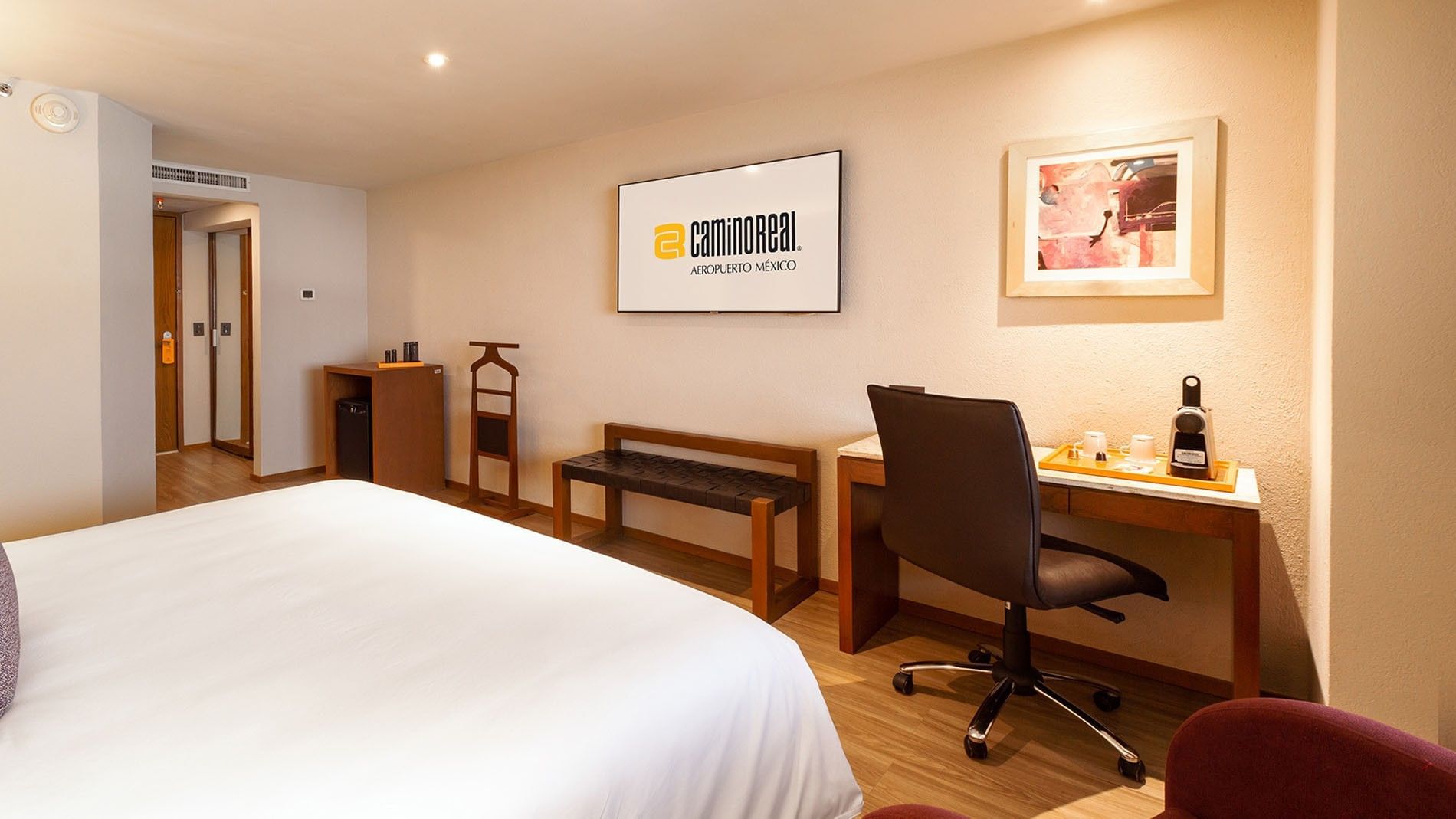 Habitación Camino Real Club King en Camino Real Aeropuerto México, Ciudad de México.