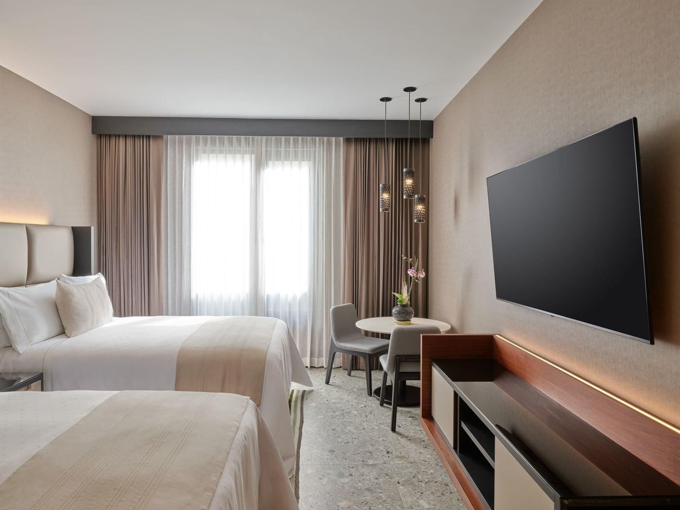 Premium Room with 2 double beds & TV at Grand Fiesta Americana