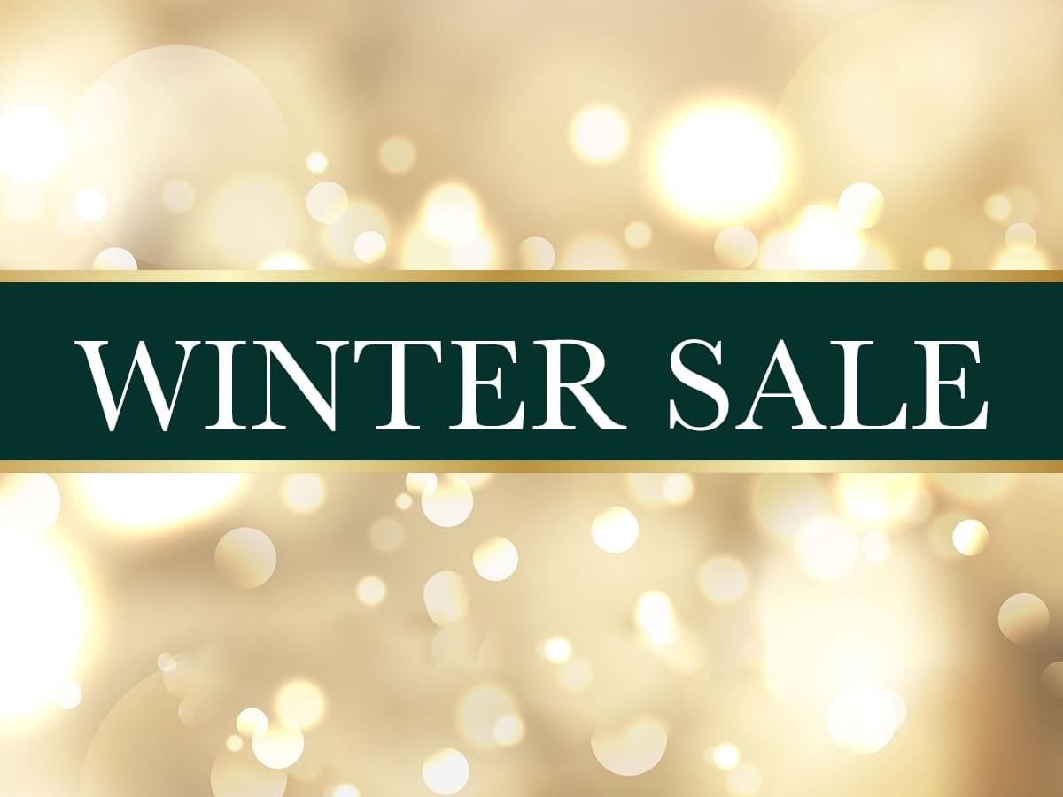 Winter sale banner used at Courtleigh Hotel & Suites