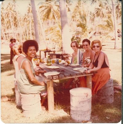 Outdoor Dining in the early days