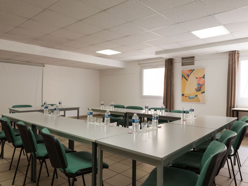 Interior of a Meeting room at The Originals Hotels