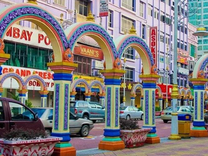 Little India in Kuala Lumpur City near Cititel Mid Valley Hotel