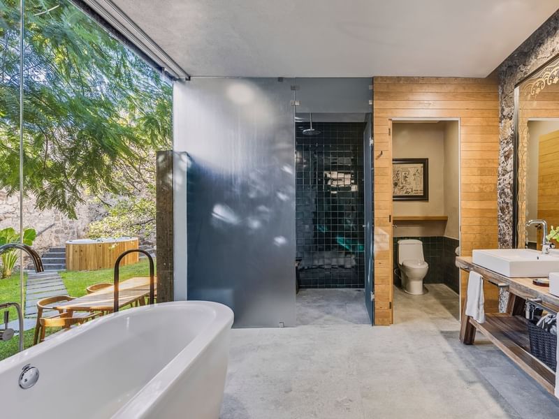 La Malinche Suite Presidencial Bathroom at FA Hotels & Resorts