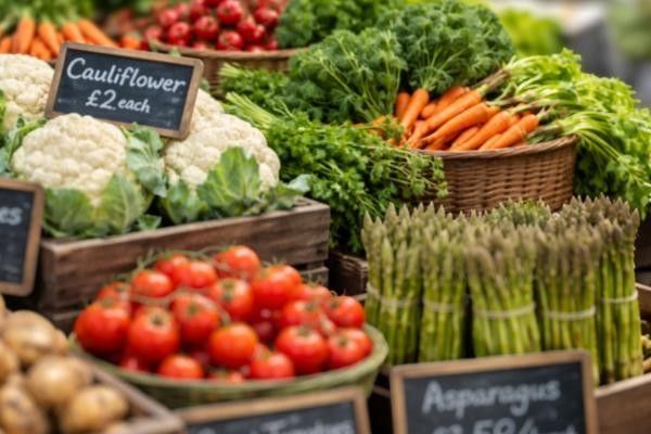 Vegetables at Ripley Farmers Market