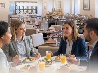 Business Lunch at The Tower Plaza Hotel Dubai