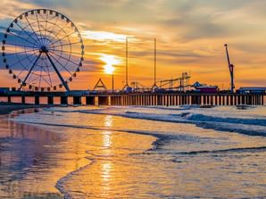 Atlantic City Pier at Sunset