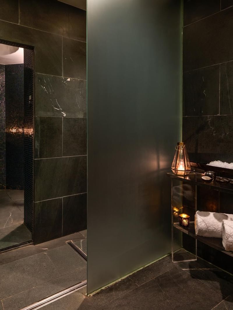 Interior of May Fair Spa at May Fair Hotel London