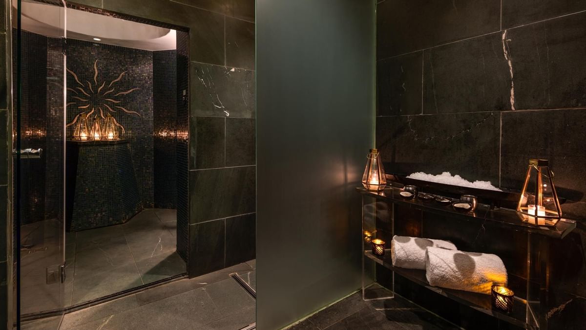 Interior of May Fair Spa at May Fair Hotel London
