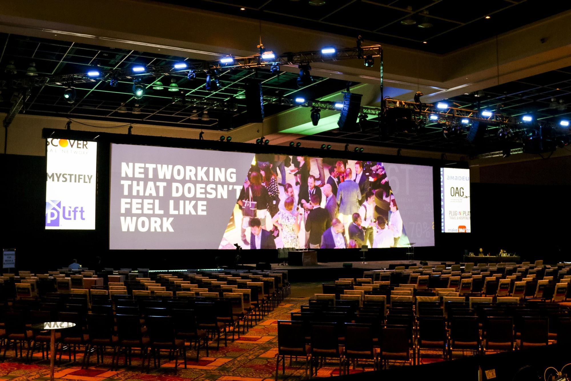 A Convention arranged in a Hall at The Diplomat Resort